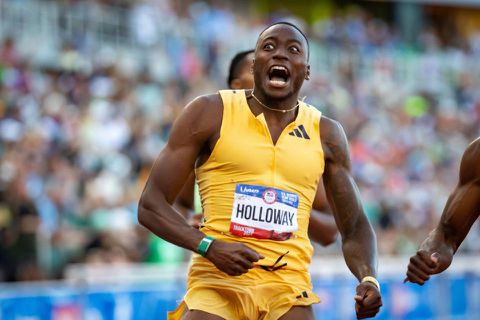 Grant Holloway cruises past American rivals in 110m hurdles at Zurich Diamond League