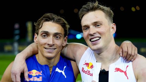 'That 54% was right' - American sprint legend reacts after misjudging Mondo Duplantis in 100m against Karsten Warholm