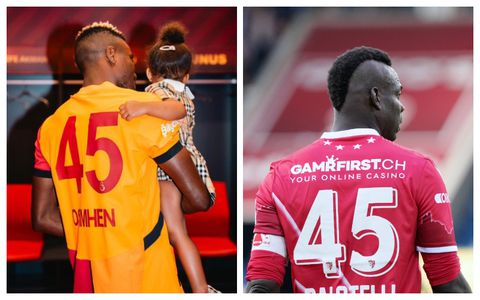 Victor Osimhen: Mario Balotelli reacts to Super Eagles star jersey number choice at Galatasaray