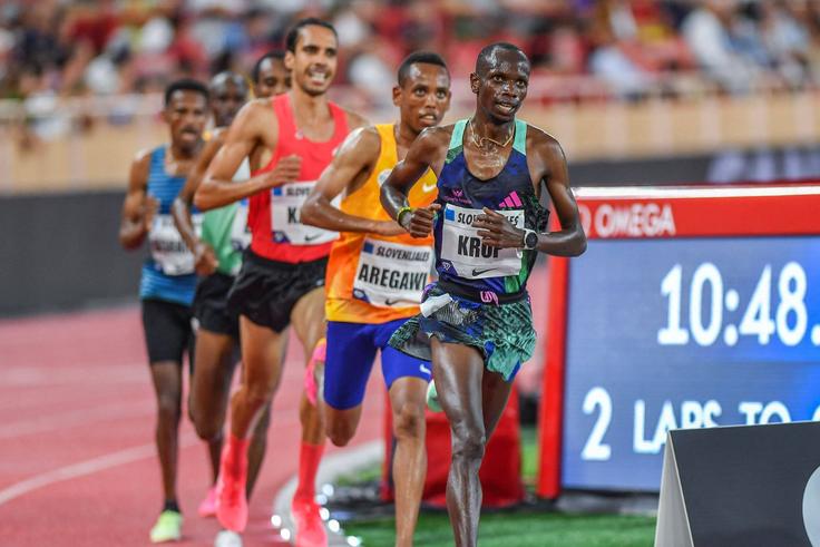 Jacob Krop masterminds impressive win in men’s 3000m at Zurich Diamond League