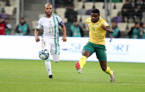 Bafana Bafana midfielder urges locals to turn up in numbers as they prepare to host Uganda