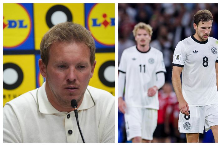 Nagelsmann reacts after Germany's shameful loss