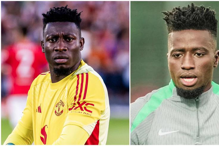 Super Eagles goalkeeper told to change hairstyle after fans compare him to Manchester United’s Andre Onana