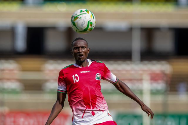 Harambee Stars. Kenneth Muguna.