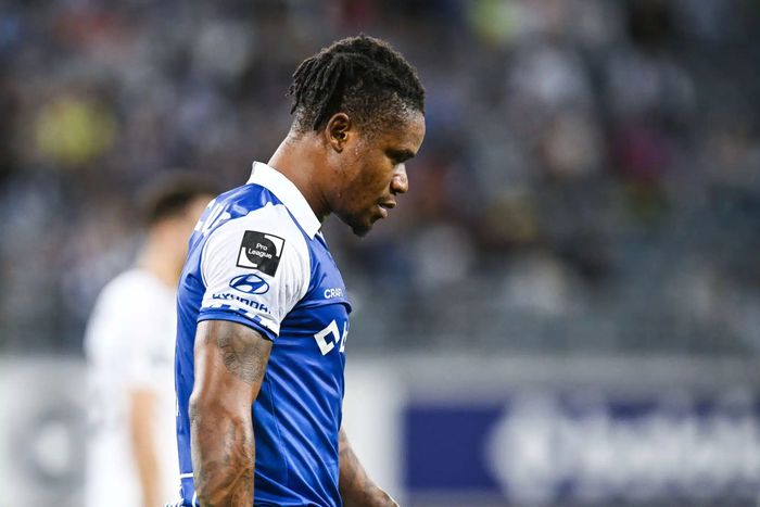 Gift Orban has struggled for Gent in recent weeks || Image via X, formerly Twitter