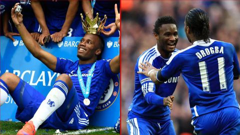 Chelsea legend Didier Drogba snubs Mikel Obi, names favourite Blues teammate