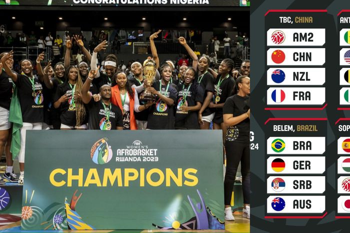 D'Tigress were in group B along with Senegal, Belgium, and reigning Olympic Champions the United States of America for Olympic qualification - Image Credit - X/FIBA