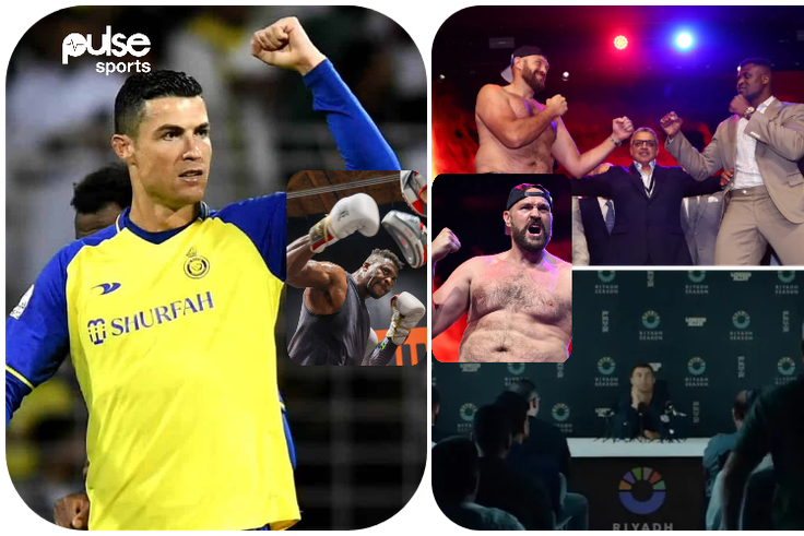 Ronaldo features in a short boxing video
