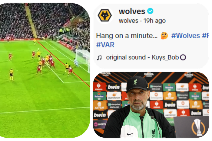 Wolves TikTok account makes fun of Jurgen Klopp