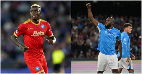 How Romelu Lukaku beat Victor Osimhen to Napoli record