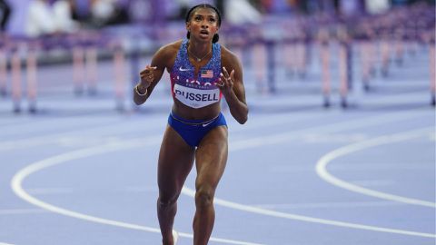 'I wanted to quit'– Masai Russell opens up about overcoming struggles on her road to Olympic glory