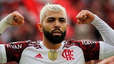 Flamengo striker Gabriel Barbosa || Getty