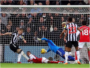 Arsenal demand improvement of Premier League referee standards after controversial Newcastle United goal