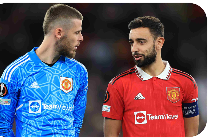 De Gea makes ironic statement about Bruno Fernandes
