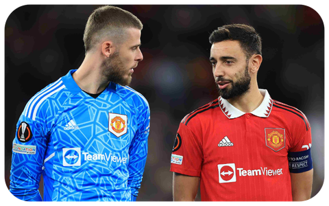 'You are not the right captain'- David De Gea claims Bruno Fernandes shouldn't be Man United captain