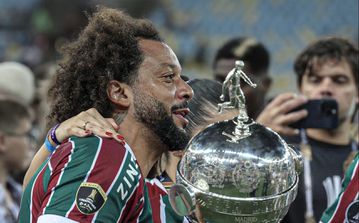 Ex-Real Madrid star Marcelo in tears as Fluminense win first ever Copa Libertadores title