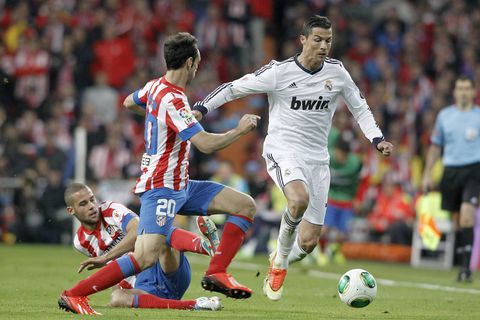 Cristiano Ronaldo Real Madrid Atletico Madrid