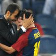 Pep Guardiola and Lionel Messi || Getty Images