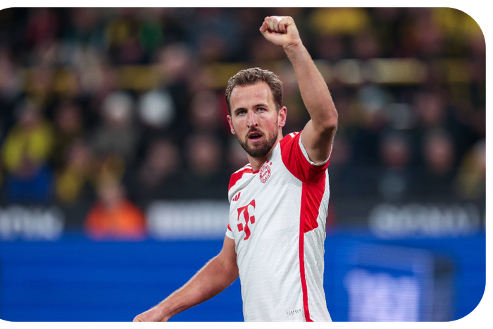 Harry Kane breaks Bundesliga record