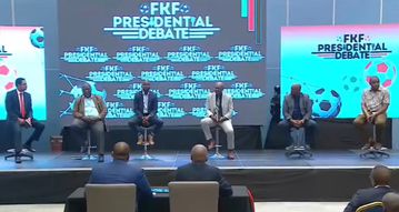 War of words dominate second FKF presidential debate as candidates provide solutions for match fixing