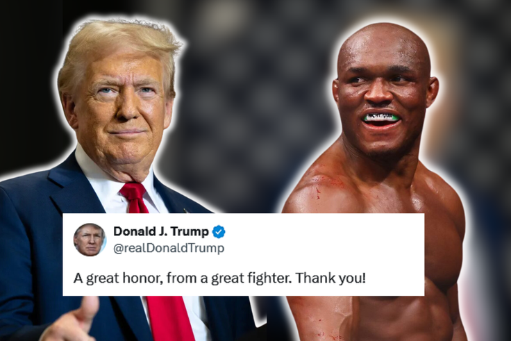 A great fighter – Donald Trump hails Nigerian UFC star Kamaru Usman ahead of U.S elections
