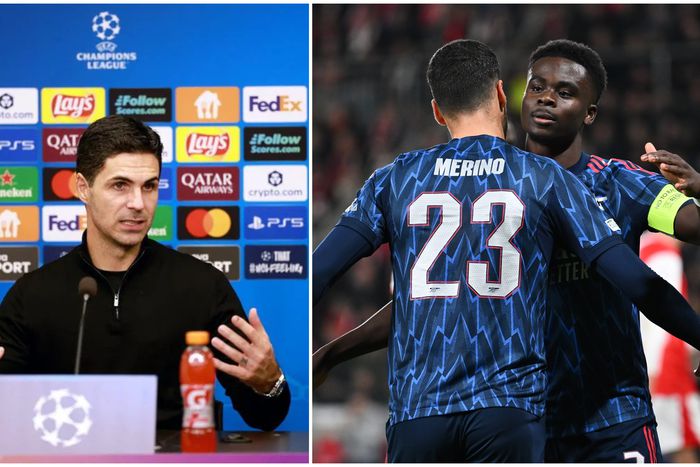 Arsenal cruise in UCL, but Arteta admits the Gunners missed one player. (Photo Credit: Arsenal. UEFA)