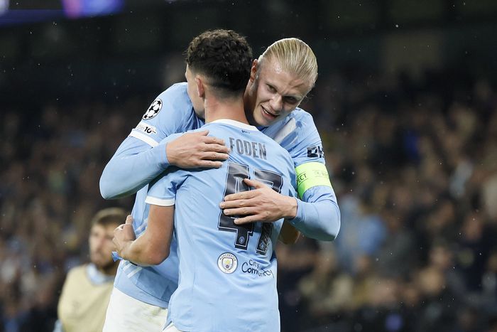 Haaland and Foden celebrate Manchester City's winner | Imago