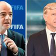 FIFA president Gianni Infantino and Director of football development, Arsene Wenger