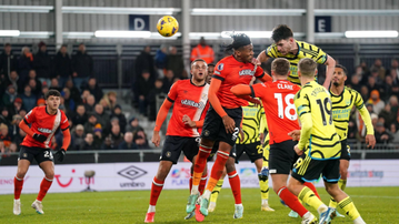 Declan Rice rises late to break Luton hearts in seven-goal thriller