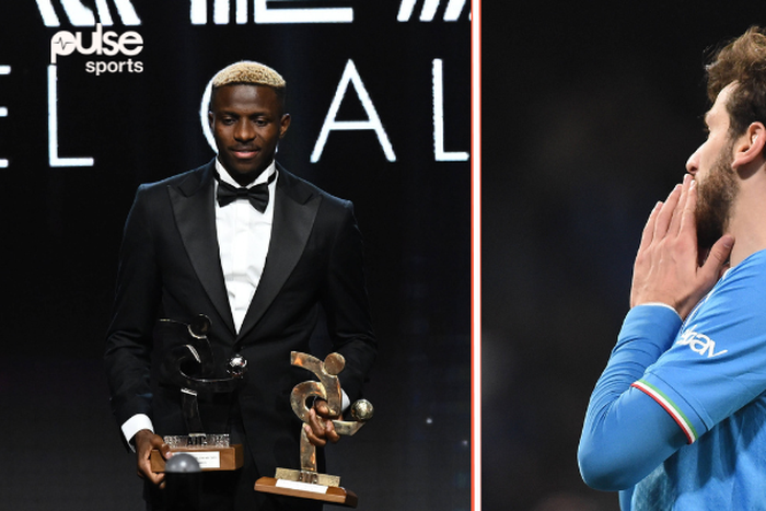 Victor Osimhen beats Kvicha Kvaratskhelia to AIC Player of the year award