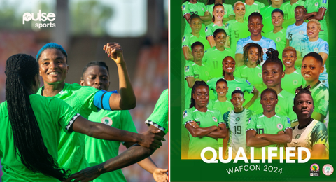 Cape Verde 1-2 Nigeria: Super Falcons secure qualification for WAFCON 2024 in Morocco