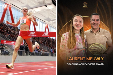 Femke Bol's coach, Laurent Meuwly receives World Athletics Coaching Achievement Award