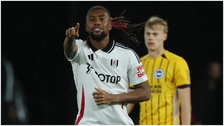 Alex Iwobi emerged Fulham's hero against Brighton.