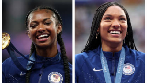 'She is so goofy'- Masai Russell reveals how Paris Olympics Tara Davis decorated their shared room to set them up for Olympic triumph