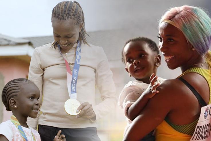 Jamaican legend Shelly-Ann Fraser-Pryce agrees with Kenyan icon Faith Kipyegon on motherhood being 'a superpower'