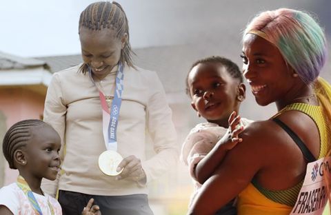 Jamaican legend Shelly-Ann Fraser-Pryce agrees with Kenyan icon Faith Kipyegon on motherhood being 'a superpower'