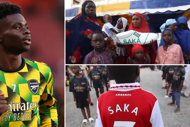 Bukayo Saka: Arsenal star helps 120 Nigerian children have life-changing operations