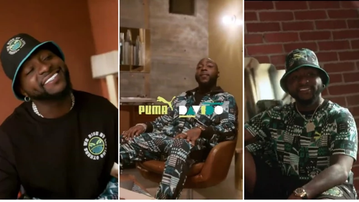 'Coming Soon' - PUMA finally hint at release date for Davido's 'We Rise By Lifting Others' Collection