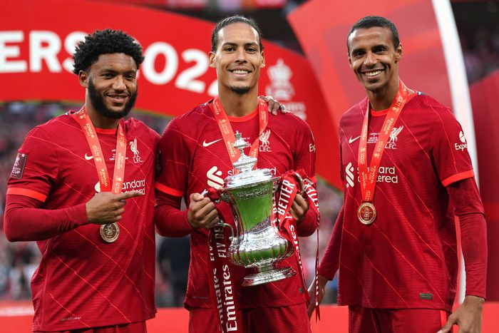 Liverpool the 2021/22 FA Cup champions