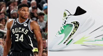 Giannis Antetokounmpo melts hearts to as he gifts Milwaukee Bucks team with Zoom Freak 4s