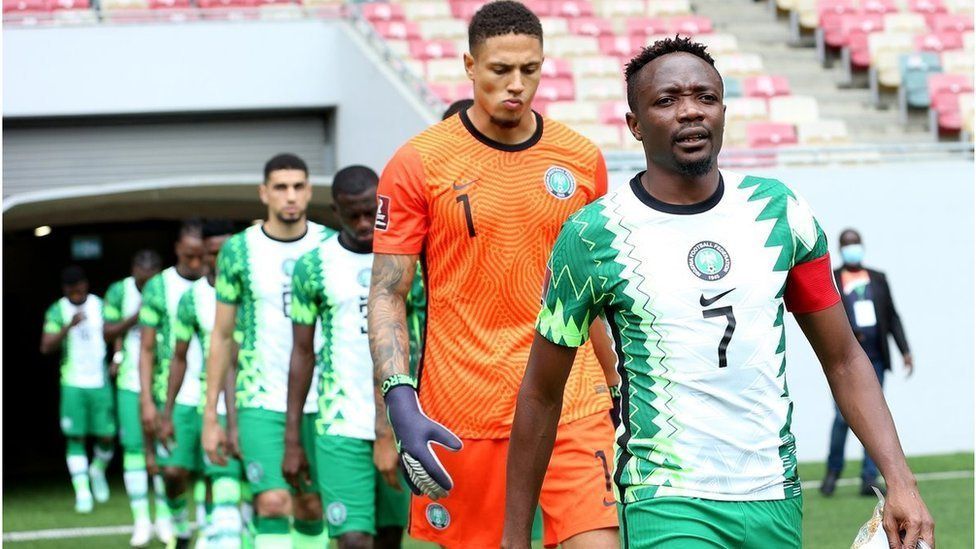 Ahmed Musa has not started a match for the Super Eagles since October 2021