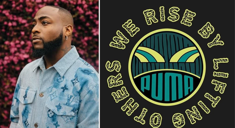 Puma officially confirm 2023 as launch for Davido's 'We Rise By Lifting Others' Collection