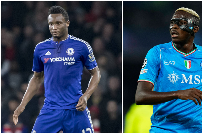 Victor Osimhen is set to follow in the footsteps of compatriot Mikel Obi in playing for Chelsea |Pulsesports.ng