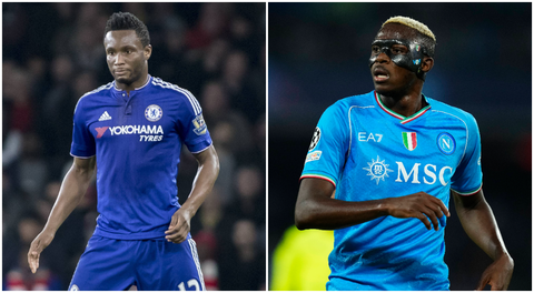 List of Nigerians that have played for Chelsea as Osimhen link heats up