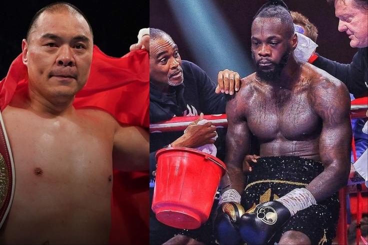 The Anthony Joshua vs Francis Ngannou undercard gets Edo Man Deontay Wilder to fight Chinese star Zhilei Zhang.