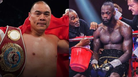 Edo Man Deontay Wilder set to fight Chinese star Zhilei Zhang on Anthony Joshua vs Francis Ngannou undercard