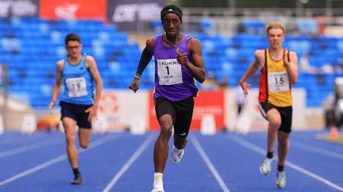 'Lightning strikes twice'- Great Britain’s Divine Iheme smashes world age 15 sprint record