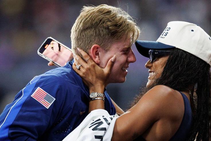 'I'm stressed sometimes'- The cost of fame for Tara Davis-Woodhall & Hunter Woodhall