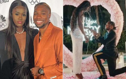 'Forever loading...'- Junelle Bromfield hints at wedding with fiancé Noah Lyles coming soon