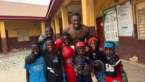 Dan Azeez in Lagos: British boxer brands Iyana Ipaja 'Ghetto'